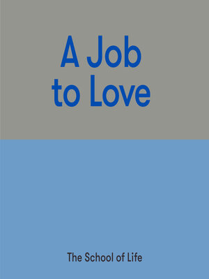 cover image of A Job to Love
